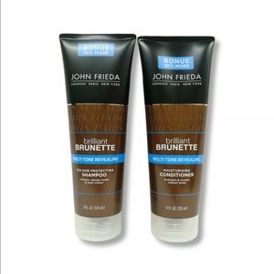 John Frieda Brilliant Brunette Multi-Tone DUO Shampoo & Conditioner 11oz/each
